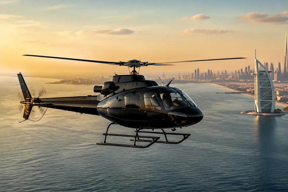 helicopter tour dubai