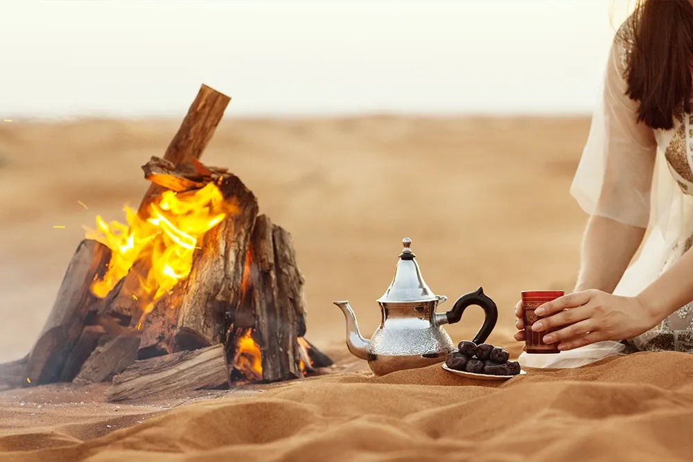 Safari camp in the UAE