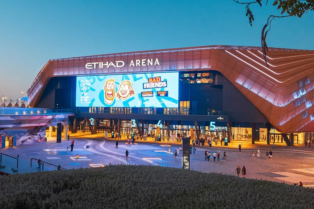 Main Image Etihad Arena Abu Dhabi - Where Excitement Comes Alive