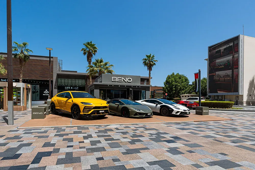 sustainable luxury car rental dubai