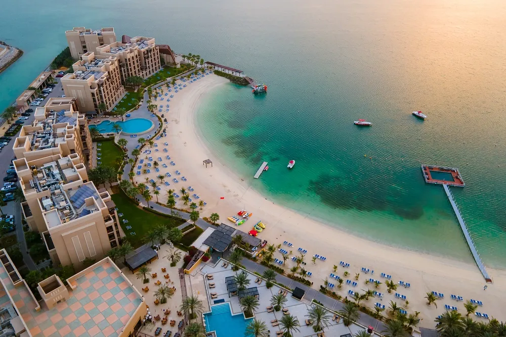 Al Marjan Island water activities