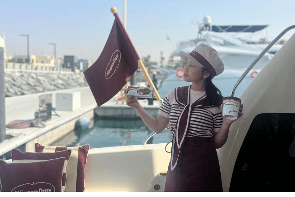 Main Image Häagen-Dazs x Beno J.Uno Private Yacht Event Dubai