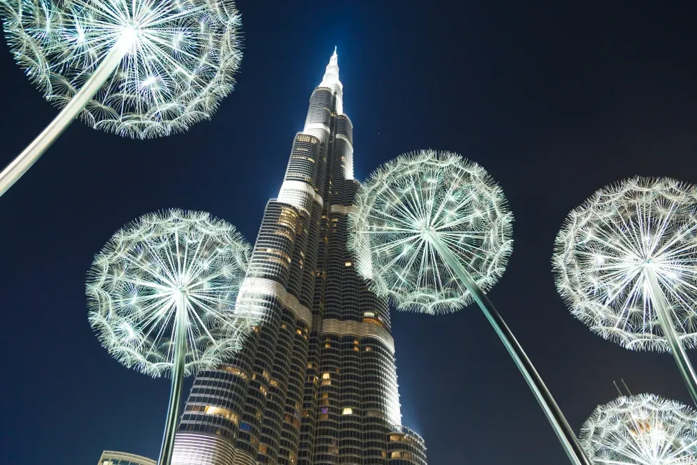 Burj Khalifa Fireworks