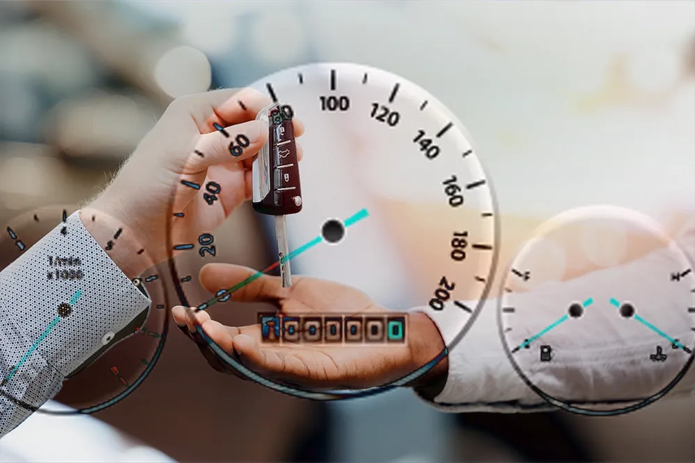 Car rental mileage limit