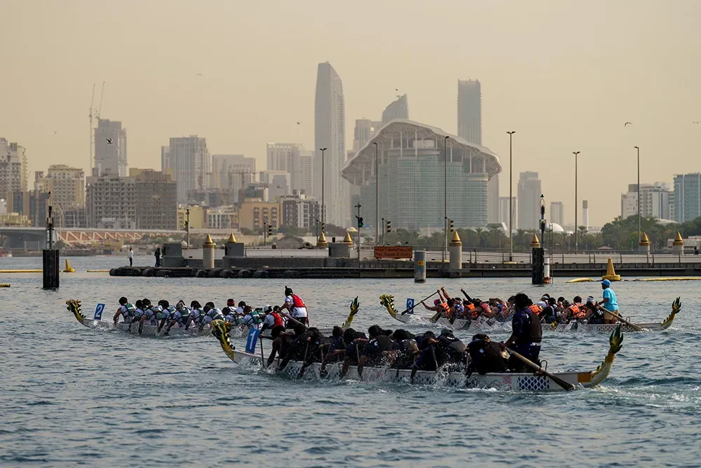 Dragon boat racing