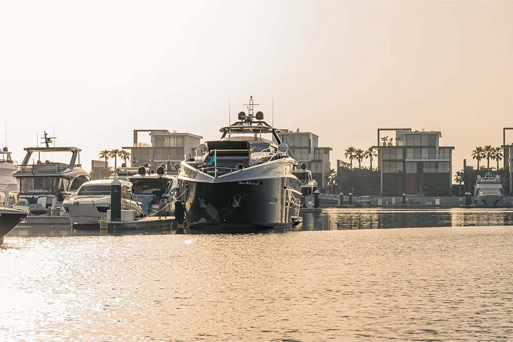 Evening yacht experience