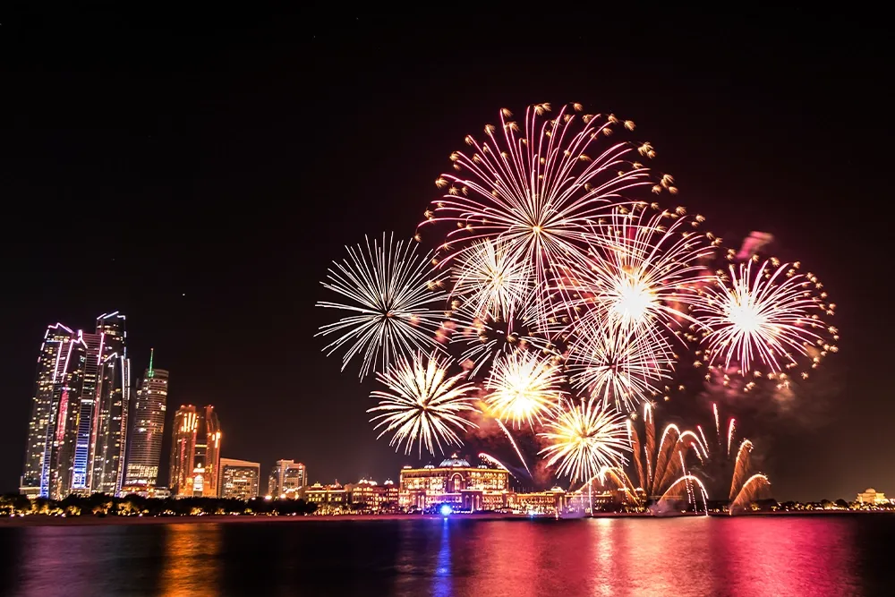 New Year yacht party