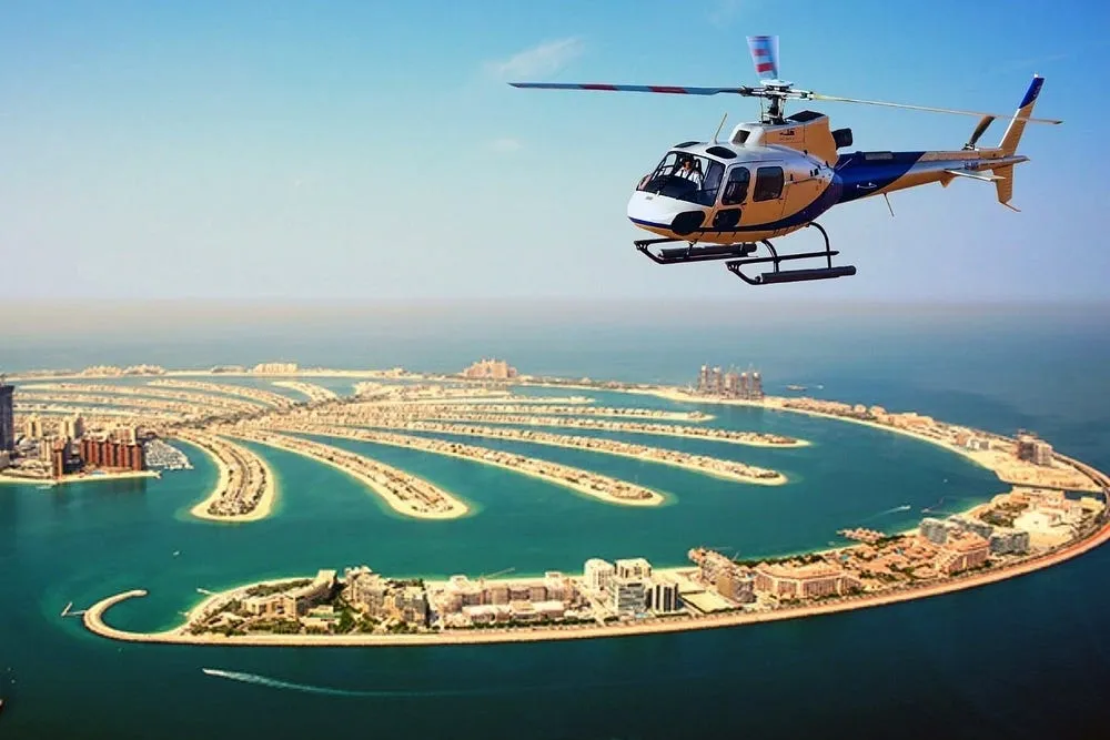 Private Helicopter ride Dubai