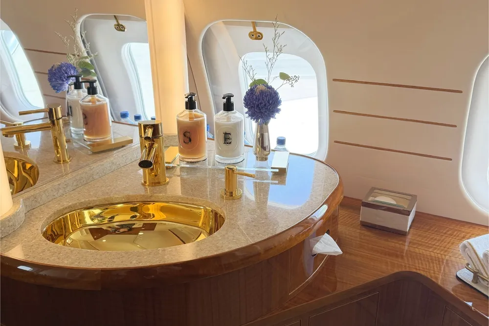 Private charter via oman