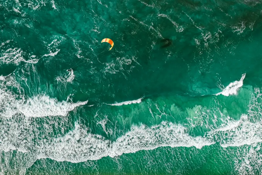 Wave Action at Kite Beach