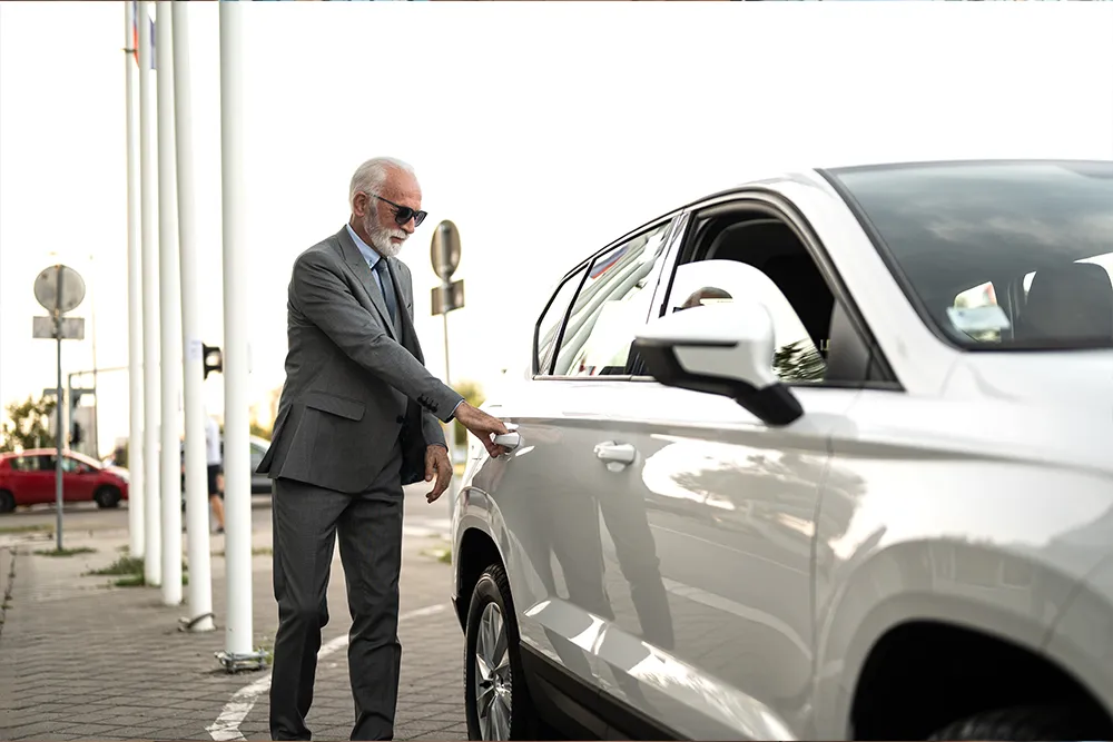 What is the difference between self-drive and chauffeur