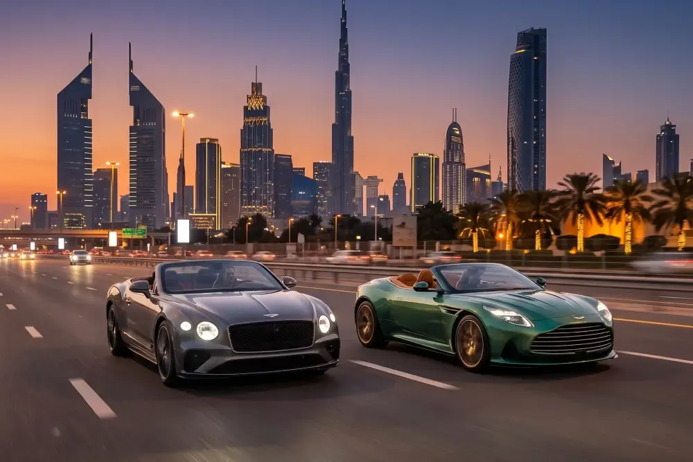 aston martin rental dubai