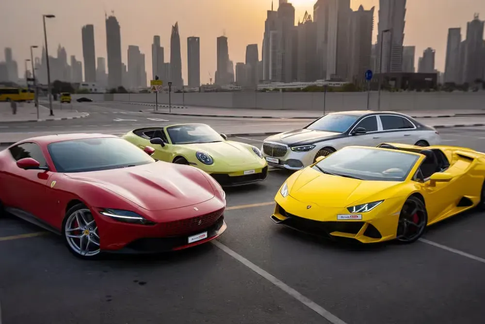 best supercar to rent in dubai