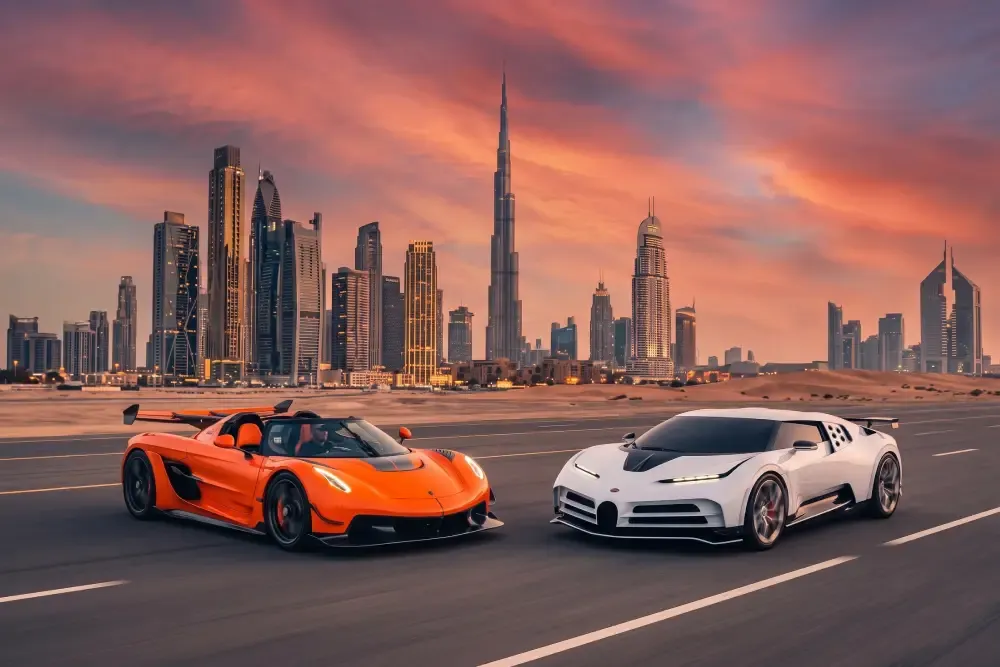 Main Image Bugatti vs Koenigsegg: Hypercar Brand Rental Comparison