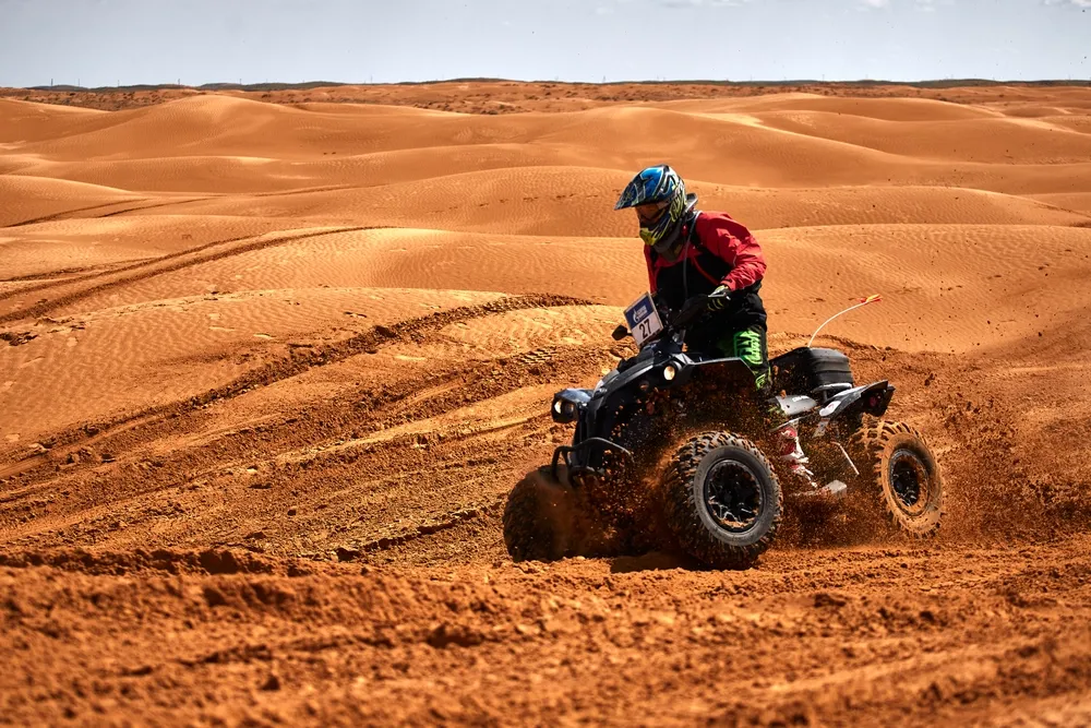 desert quad biking