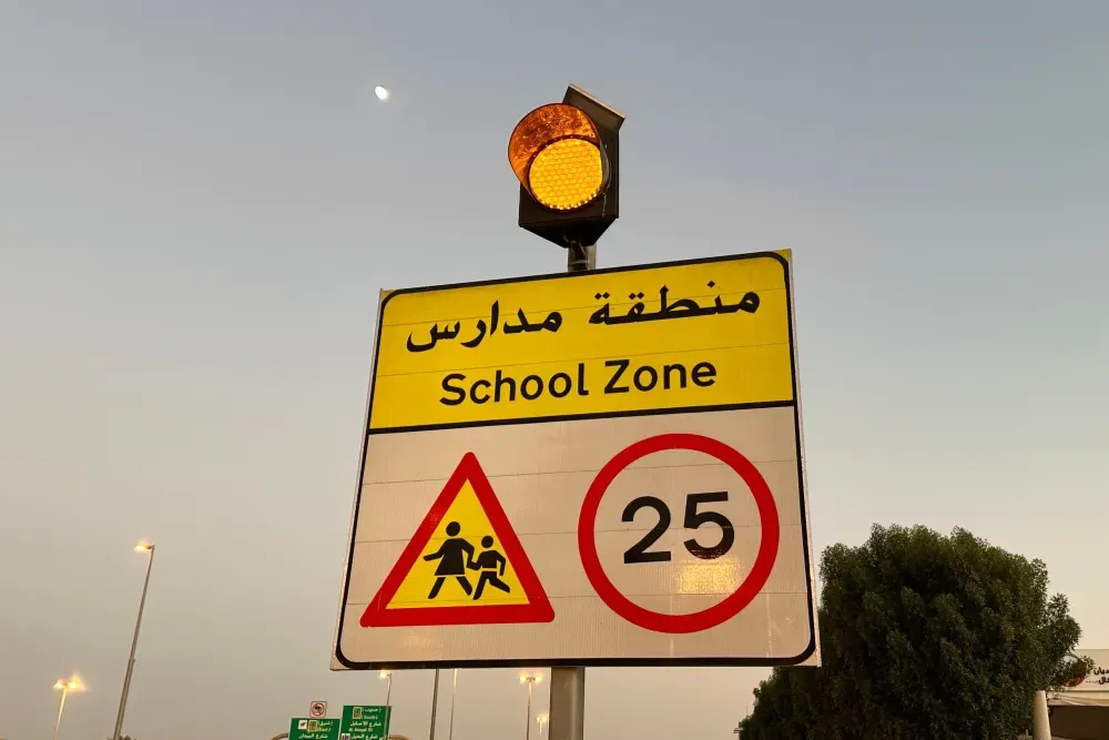 driving in school zones dubai