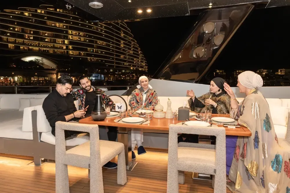 exclusive suhoor at santorini dubai