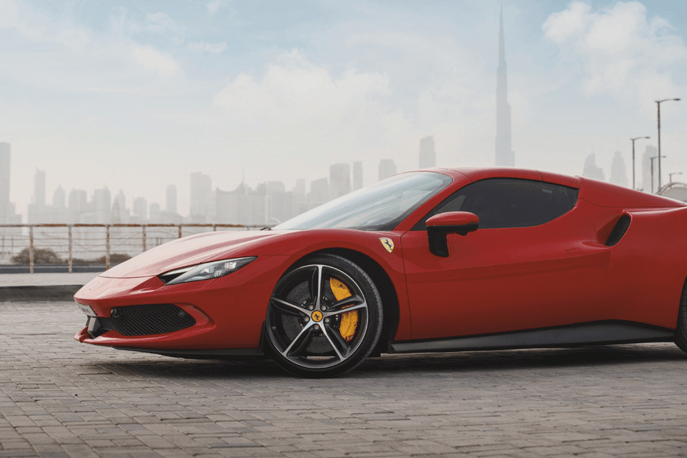 ferrari for rent in dubai