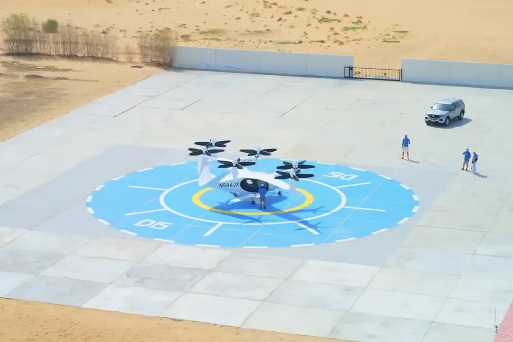 flying taxi dubai