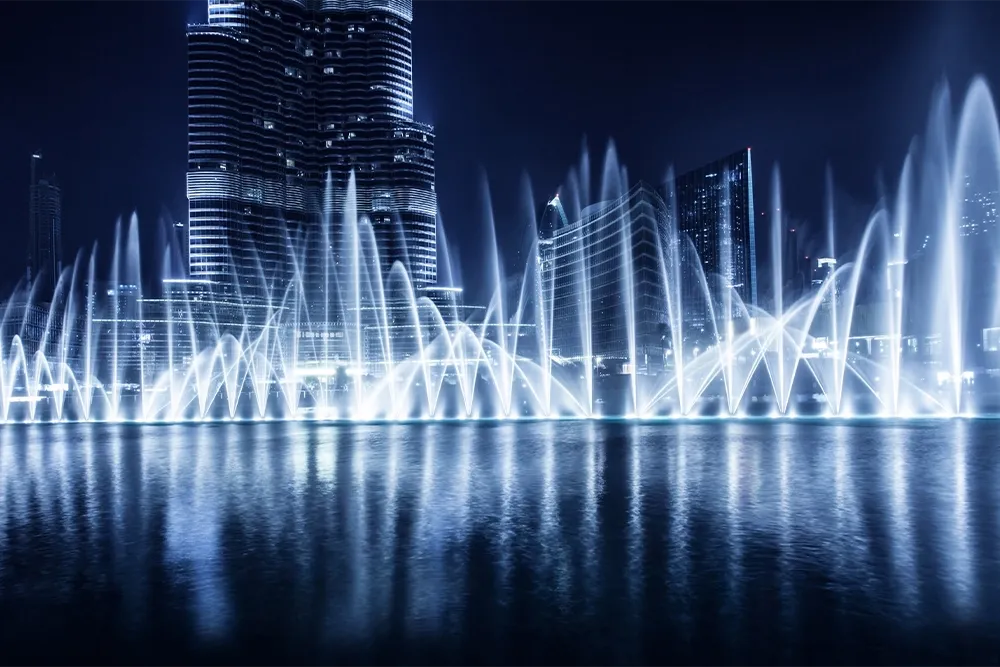 fountain show Dubai mall