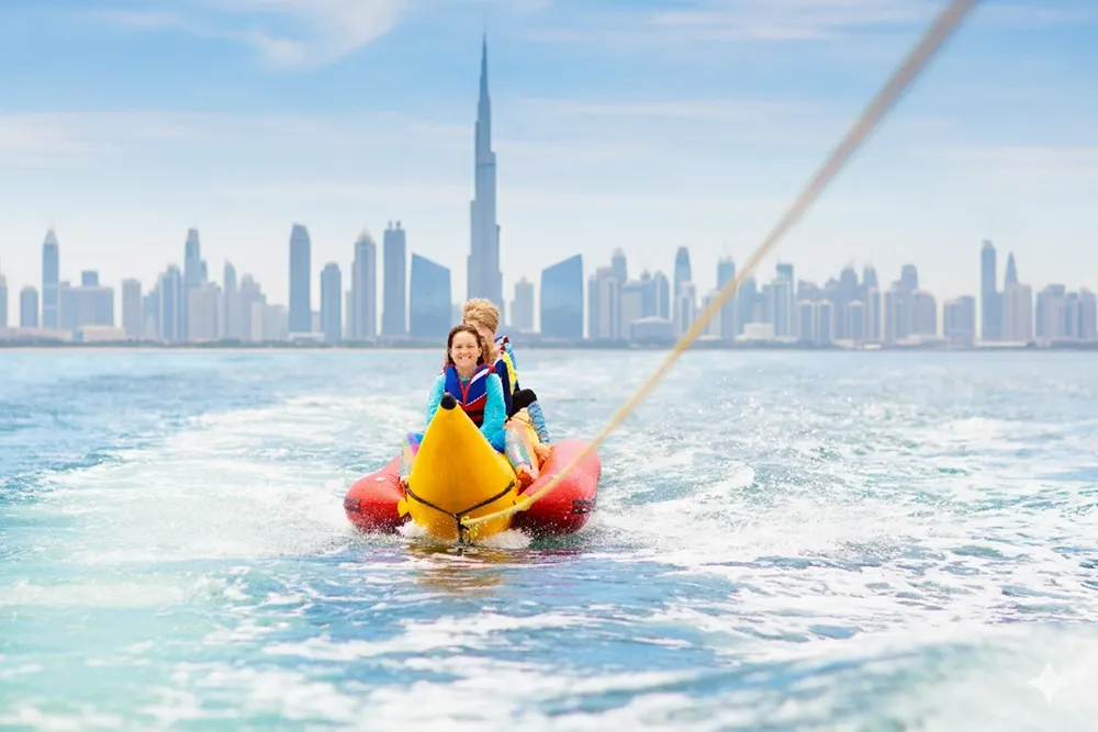 Main Image group banana boat ride in Dubai