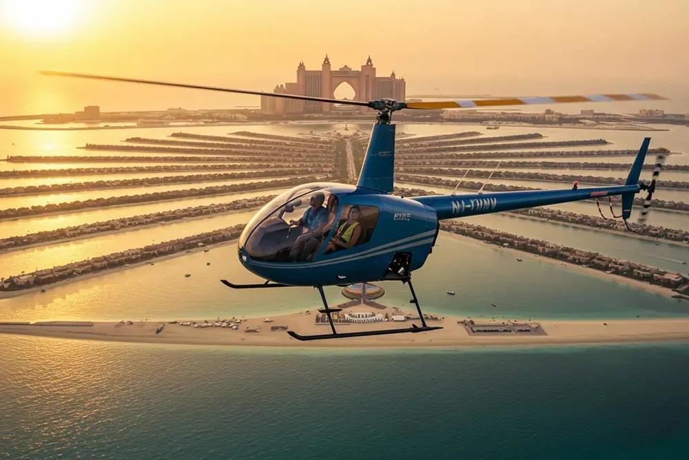 helicopter ride dubai
