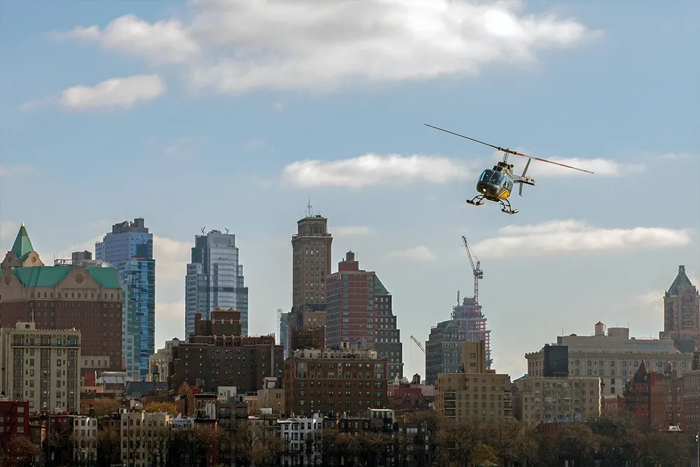 helicopter ride sickness tips