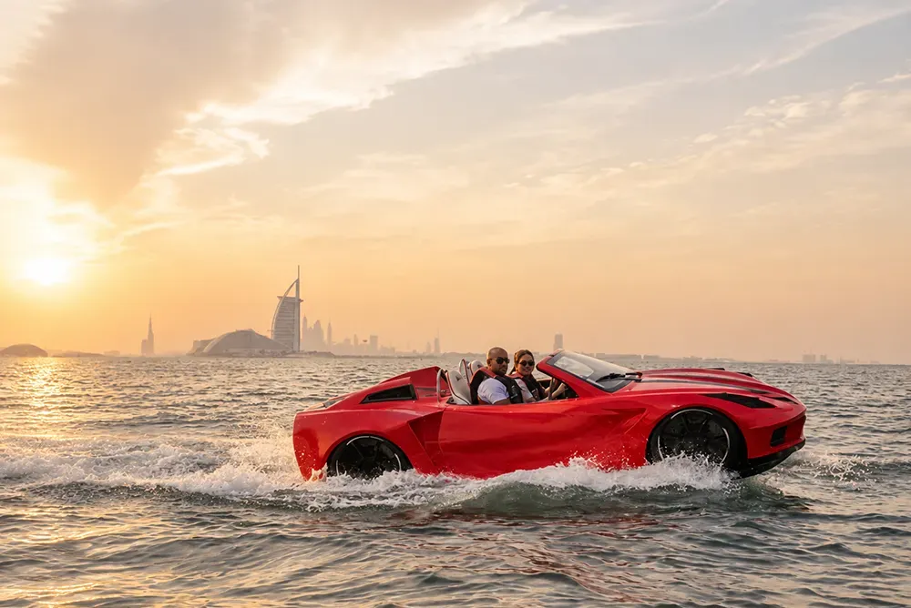Main Image Beno's Jetcar Dubai: Signature Summer Sunset Adventure 2026 Main Image Beno's Jetcar Dubai: Signature Summer Sunset Adventure 2026