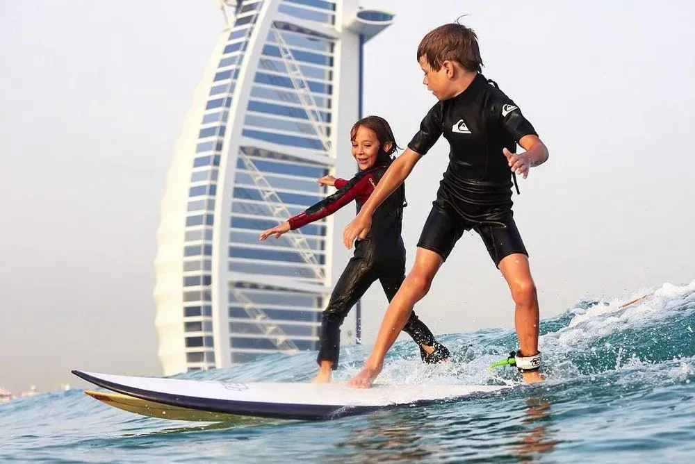kid friendly water sports dubai
