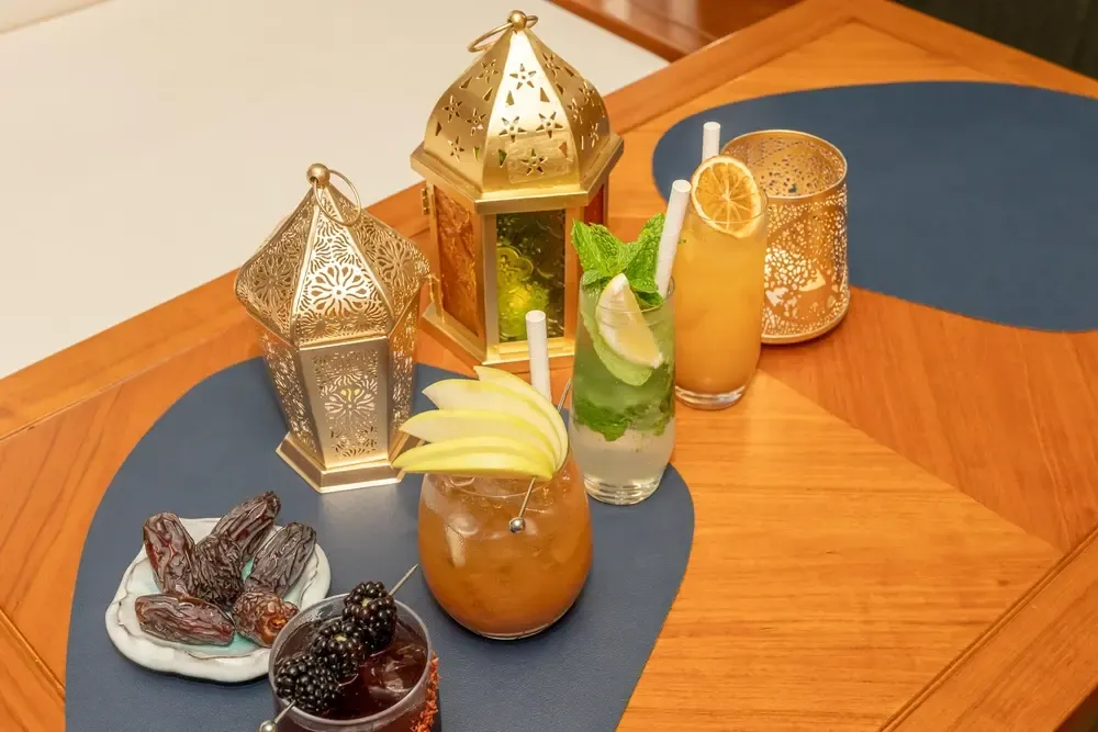 luxury suhoor at santorini