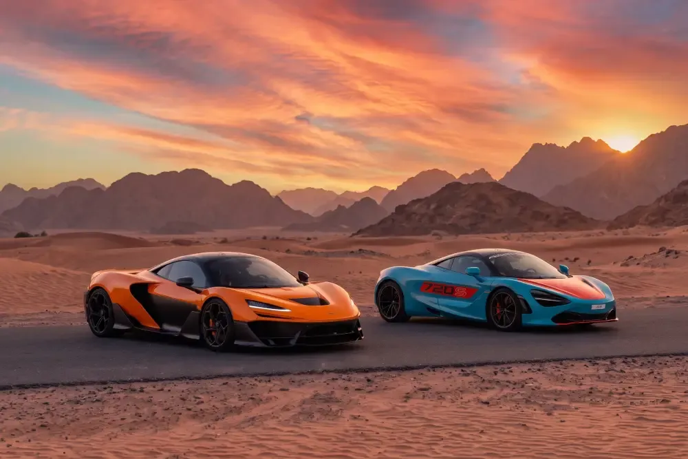 mclaren rental dubai