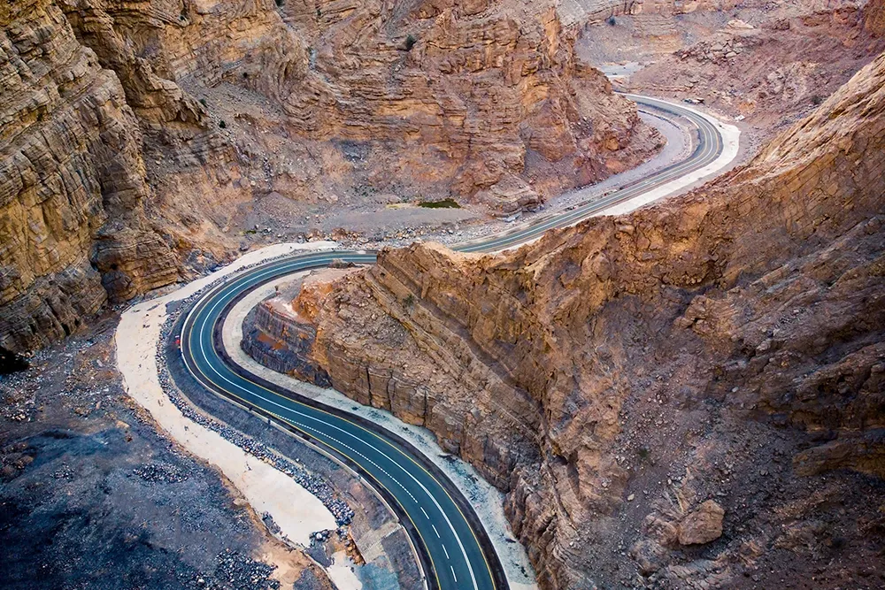 mountains in uae