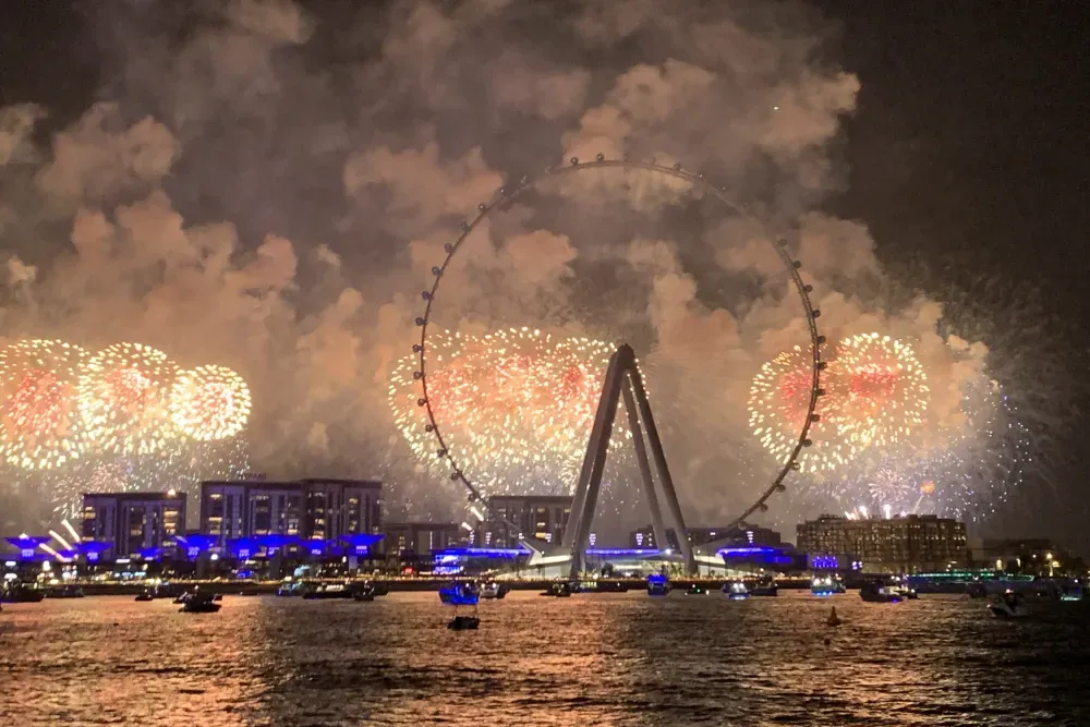  new year celebration in dubai