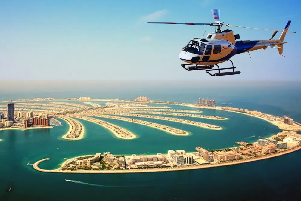private helicopter ride dubai