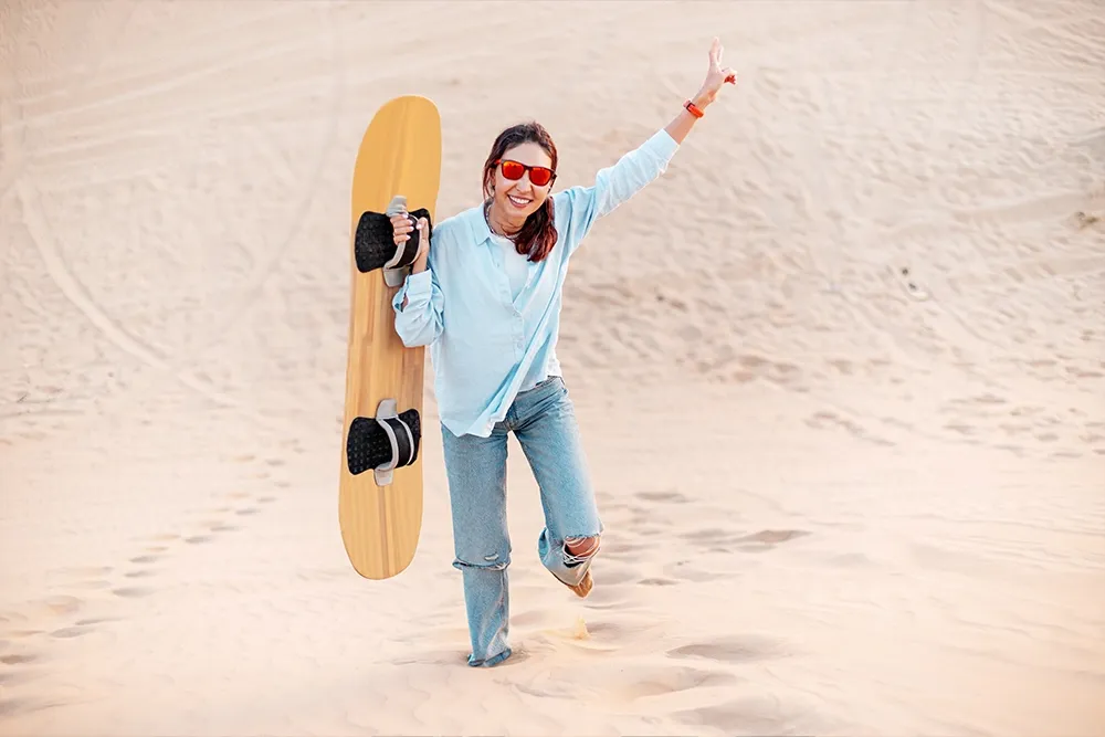 sand surfing dubai