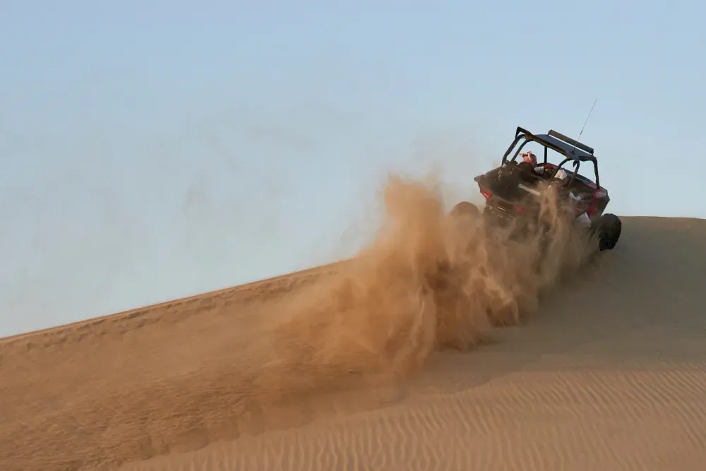 sun protection tips on buggy tours