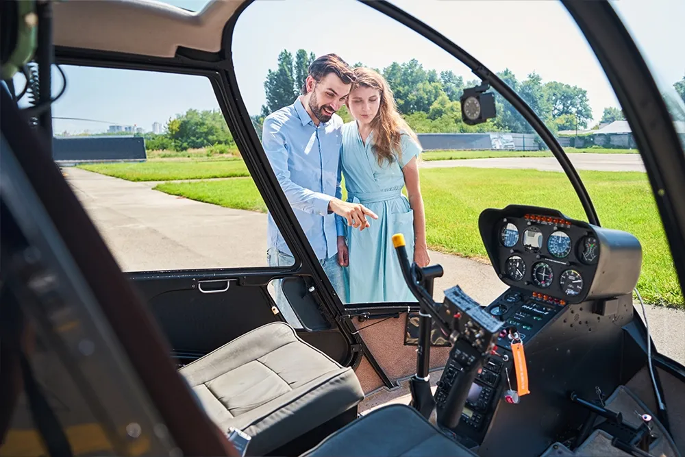 what to wear ob a helicopter tour