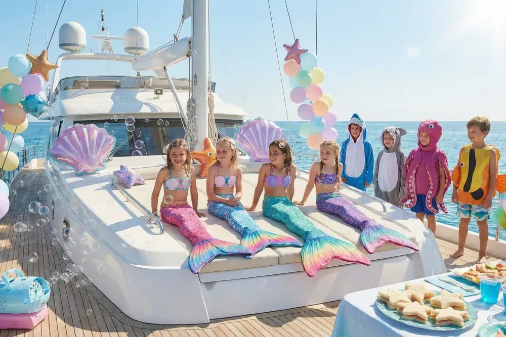 kids yacht party 